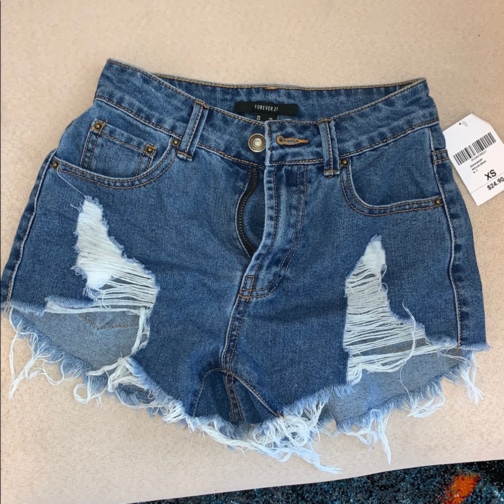 NWT Forever 21 jean shorts